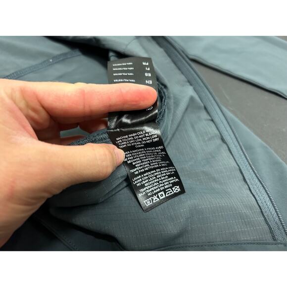 Kuhl Women's Bandita Lightweight Front Zip Jacket Gray Stowable Hood UPF 50 Sz S - Picture 9 of 14